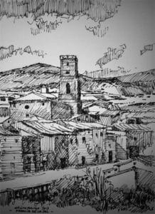 Peralta de la Sal (plumilla de Fernando Alvira)