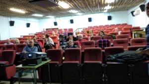 Asistentes a la conferencia «La naturaleza como emoción»