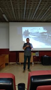 Mario Molins durante la conferencia «La naturaleza como emoción»