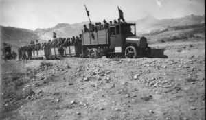 Convoy militar, ca. 1922 (foto Jaime Pla)