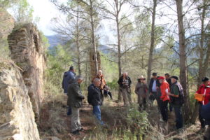 Visita de campo a la mina de sal de Estopiñán (foto Imma Gracia / La Litera información)