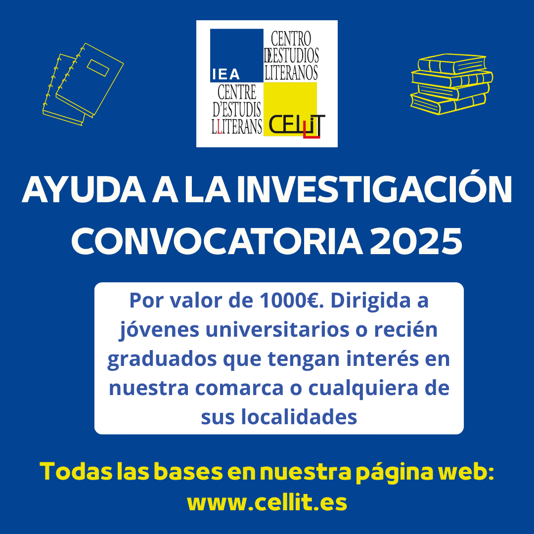 Convocada la Ayuda a la Investigación 2025