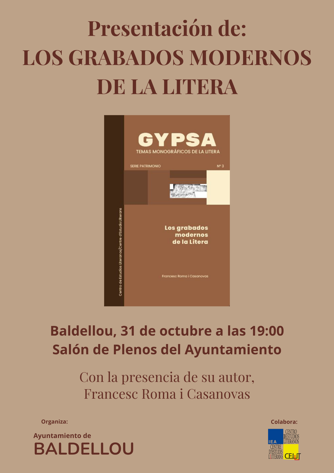 Conferencia en Baldellou