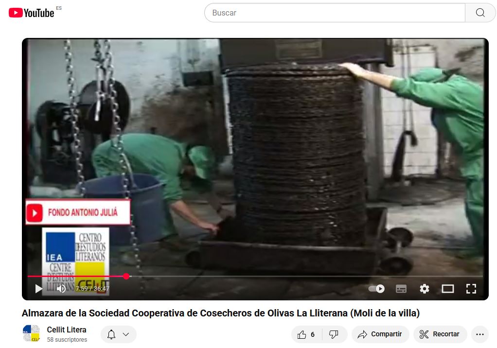 Nuevo vídeo en nuestro canal de Youtube