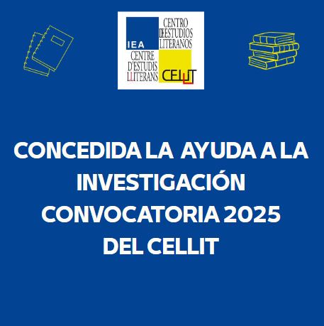 Concedida la Ayuda a la Investigación 2025 del Cellit