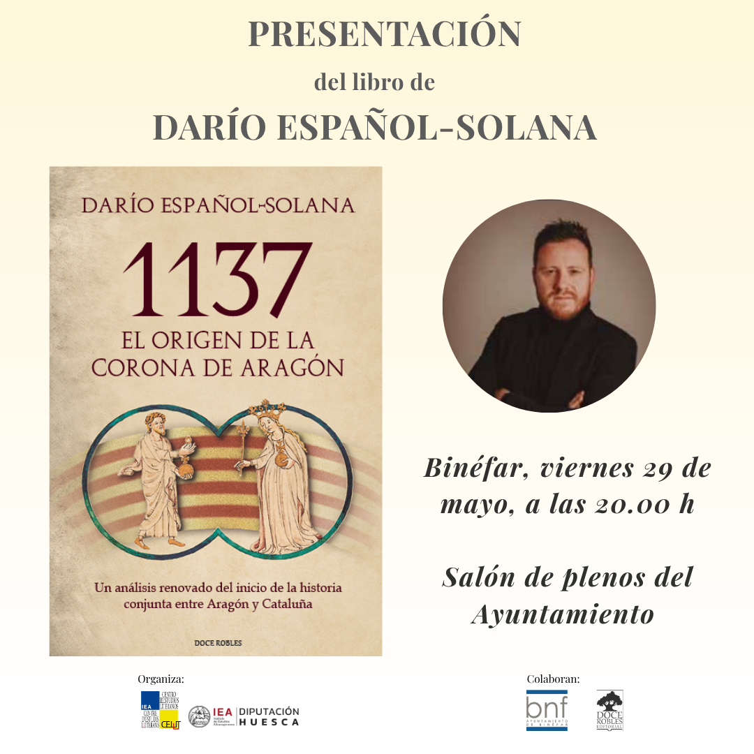 Presentación del libro «1137. El origen de la Corona de Aragón»