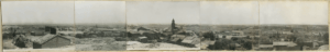 Esplús, 1957: panorámica (foto Mario Heras, colección Víctor Bayona, depositario CELLIT)